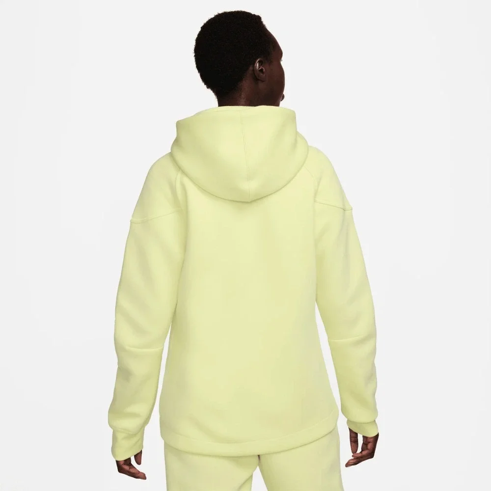 Nike Sportswear Tech Fleece Windrunner Full Zip Hoodie Luminous Green Women's XL